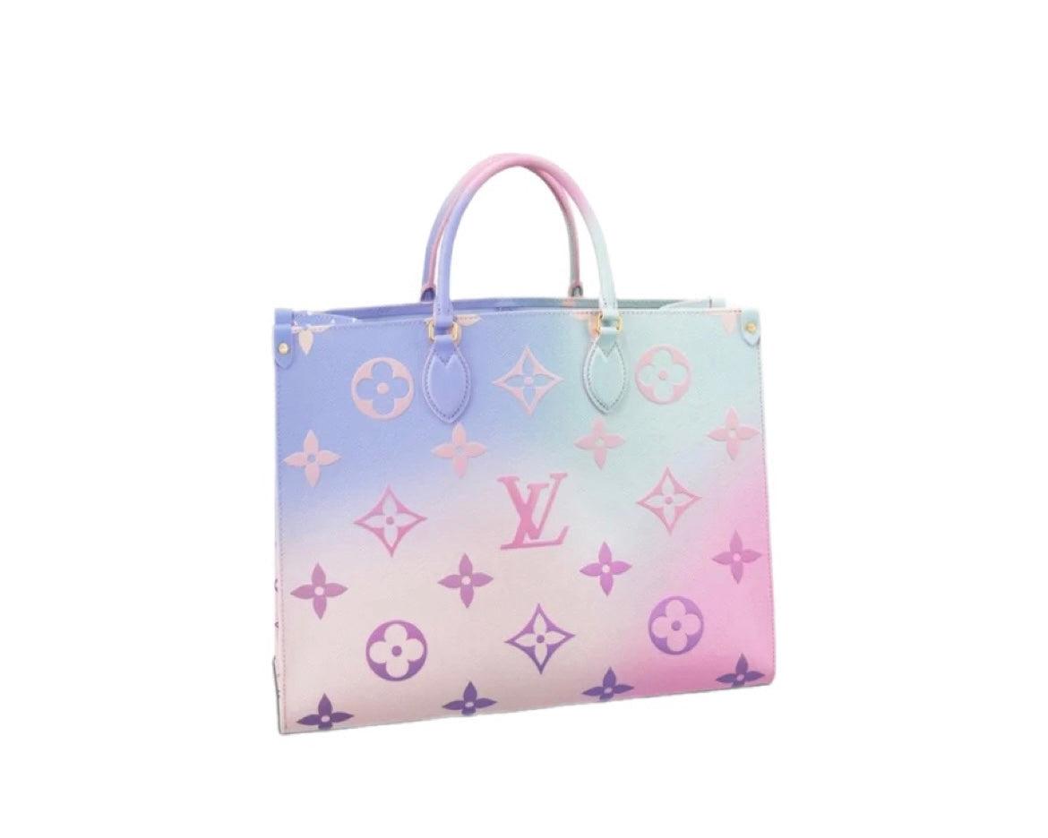louis cotton candy tote