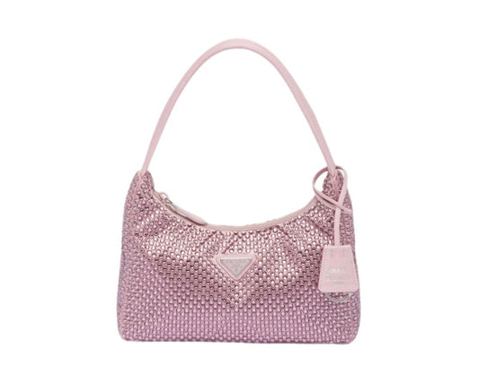 prada you crystal shoulder bag