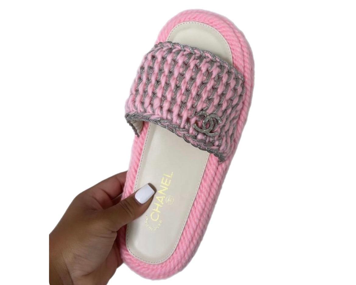 coco knit sandals