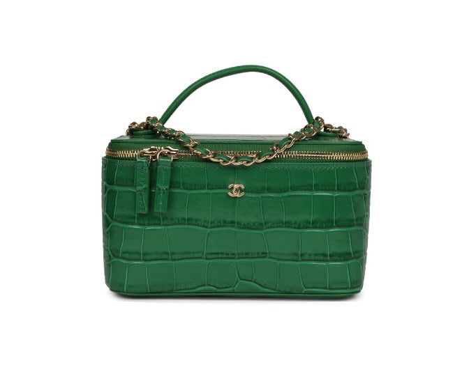 coco croc-skin vanity