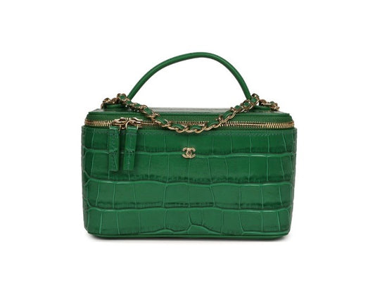 coco croc-skin vanity