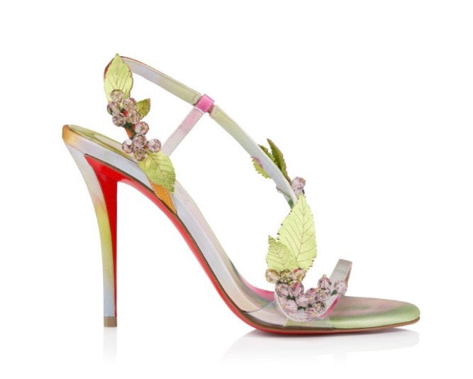 loub botanical heels